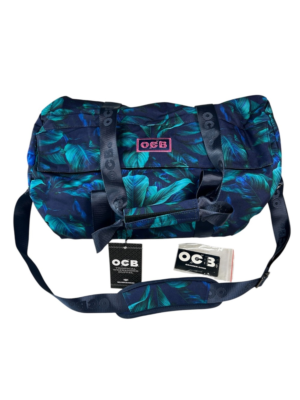 OCB Smell Proof Tropical Weekender Duffel Bag